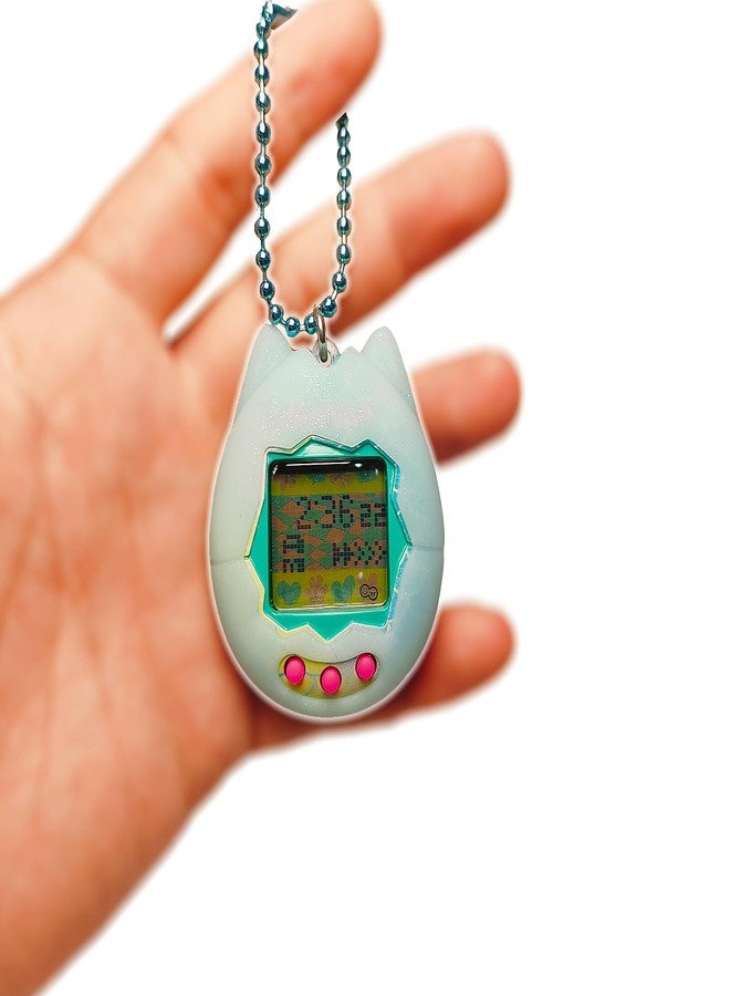 JCHPINE Silicone Cover Case for Tamagotchi Original Digital Pet, Protective Sleeve Skin for Original Tamagotchi Electronic Pet Toys Accessories (Only Case) (Blue) - Image 4